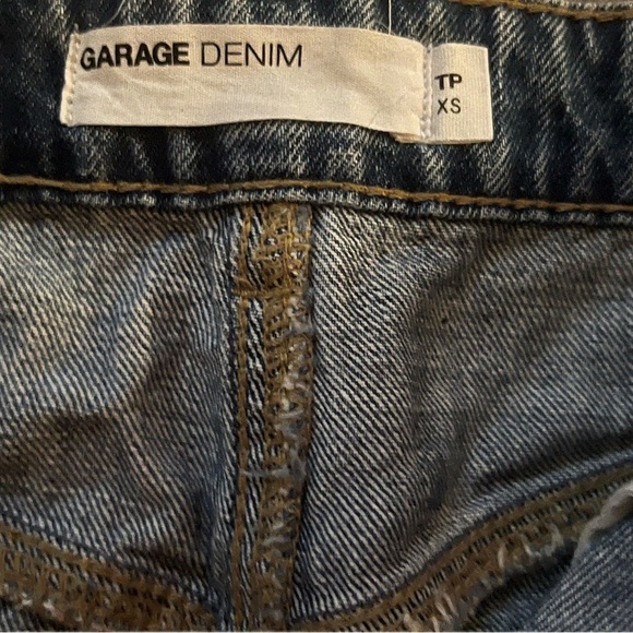 Distressed Denim Skirt - Picture 4 of 4